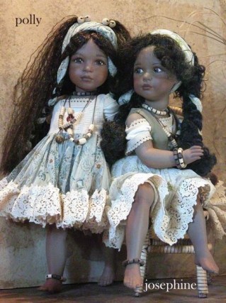 Bambole Polly e Josephine